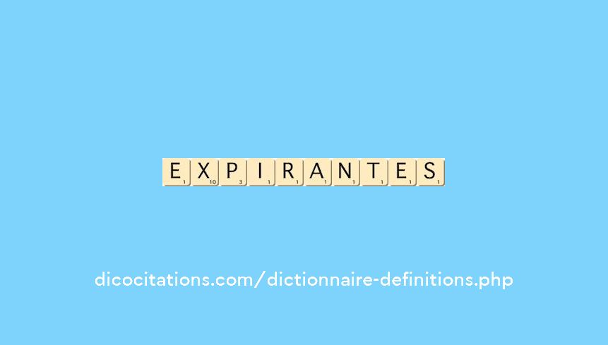 expirantes expirantes