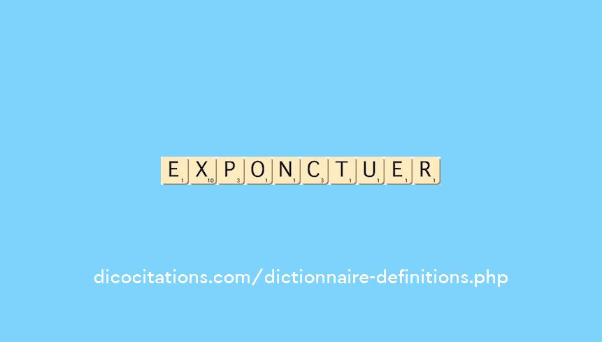 exponctuer