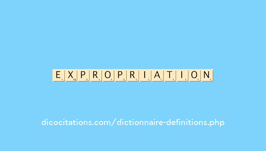 expropriation
