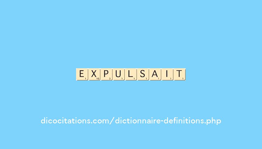 expulsait expulsait