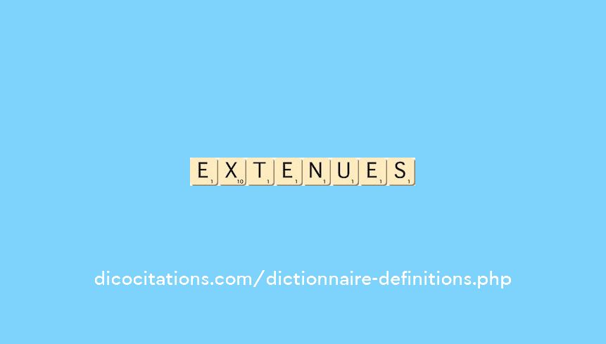 extenues