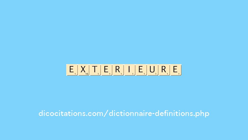 exterieure exterieure