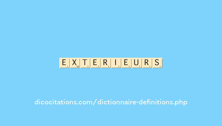 exterieurs exterieurs