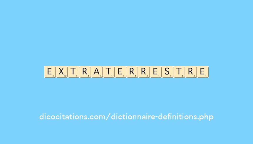 extraterrestre extraterrestre