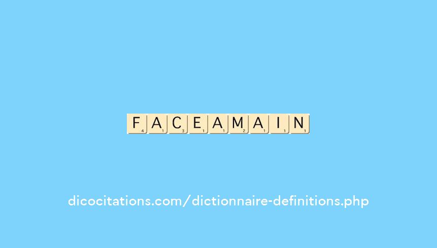 face-a-main face-a-main