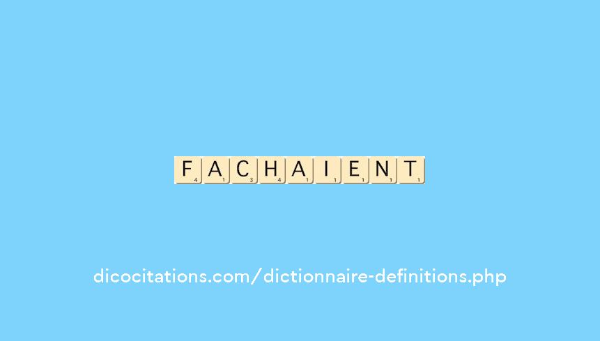 fachaient fachaient