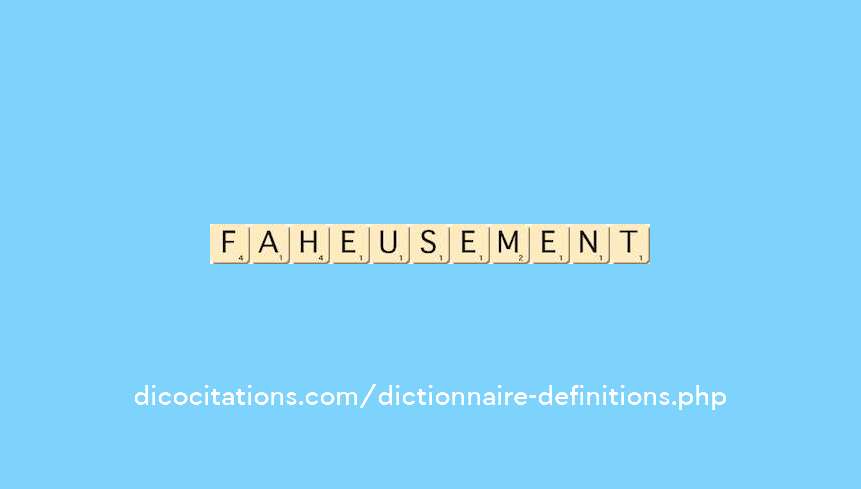 facheusement facheusement