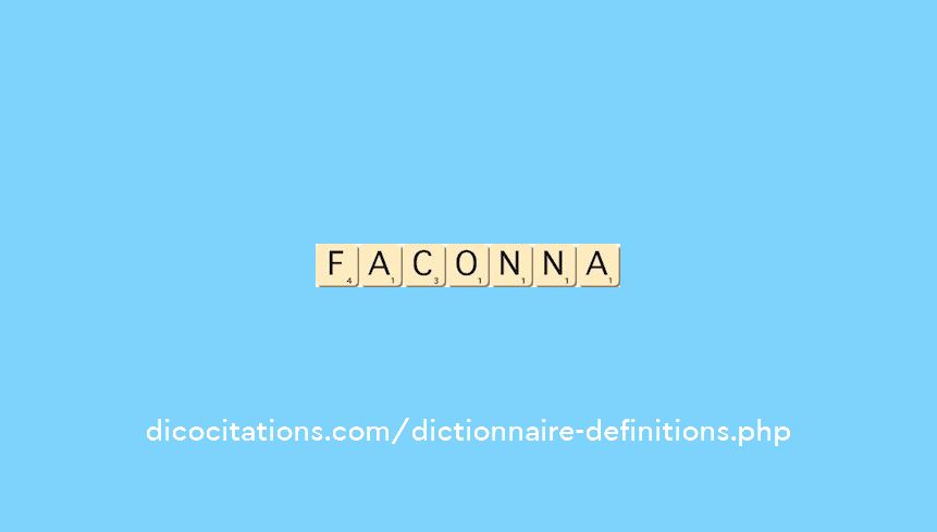 faconna faconna