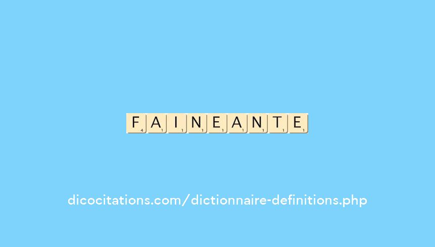 faineante faineante
