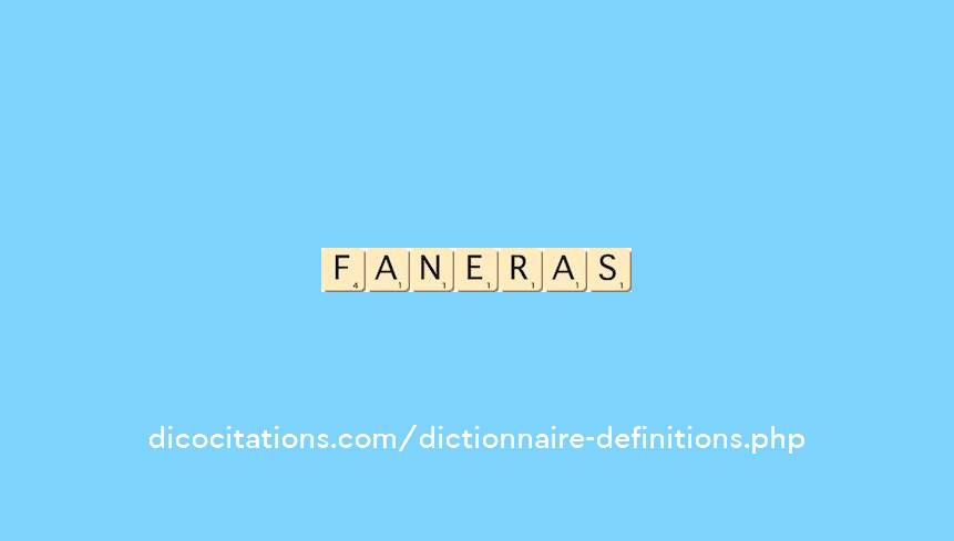faneras faneras