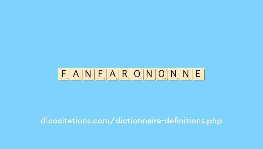 fanfaron--onne