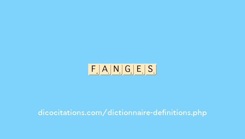fanges fanges