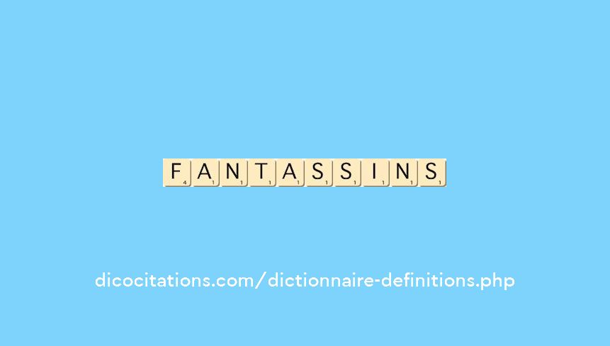 fantassins fantassins