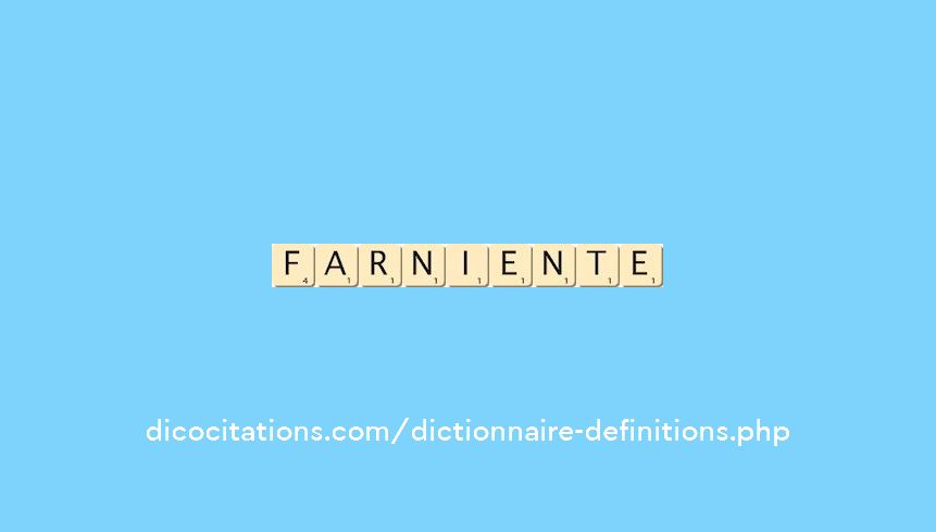 far-niente