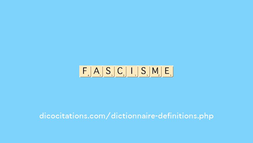 fascisme fascisme