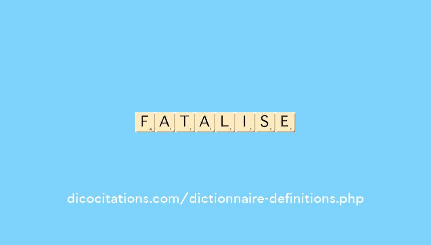 fatalise