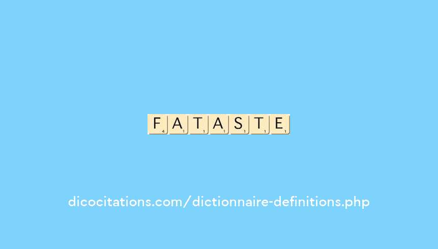 fataliste