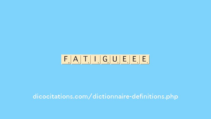 fatigue--ee