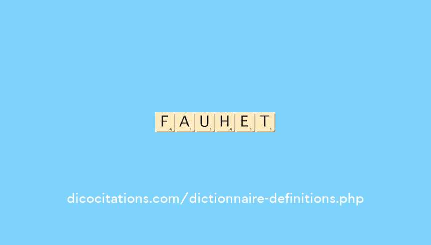 fauchent fauchent