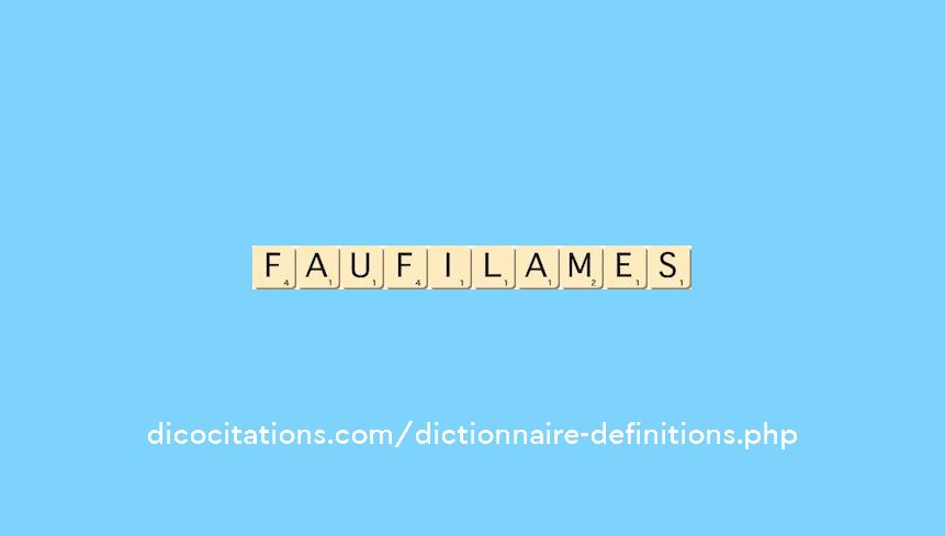 faufilames faufilames
