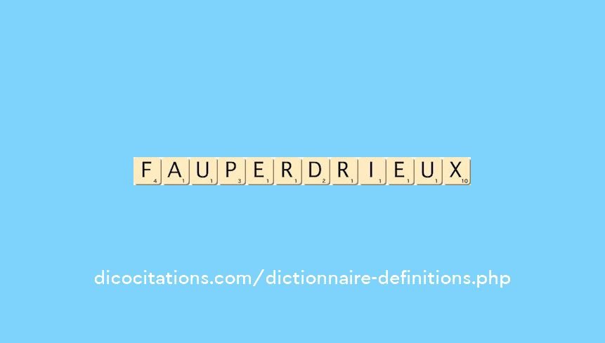 fauperdrieux