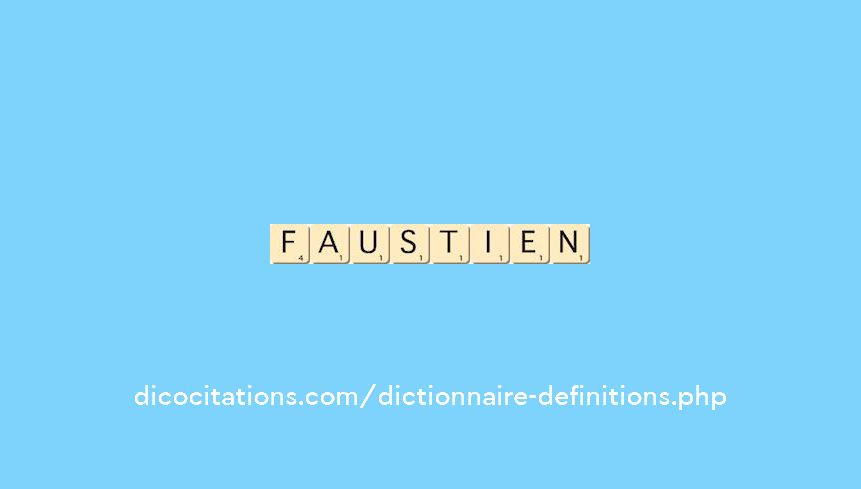 faustien faustien