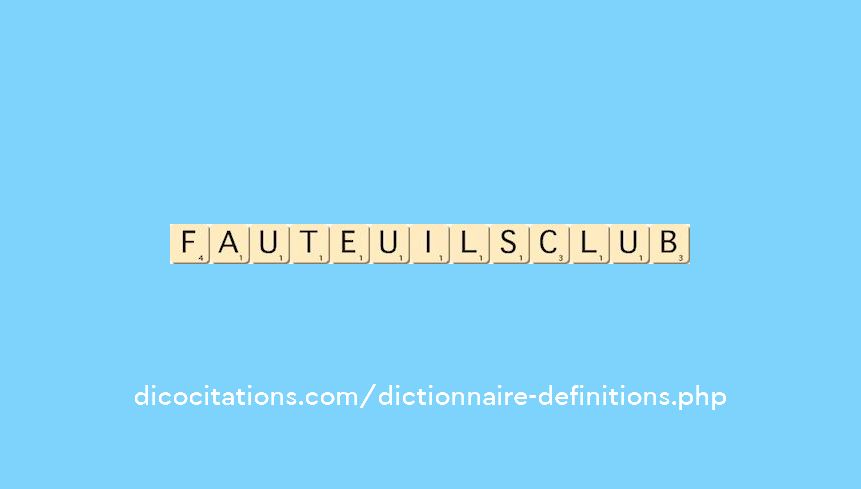 fauteuils-club