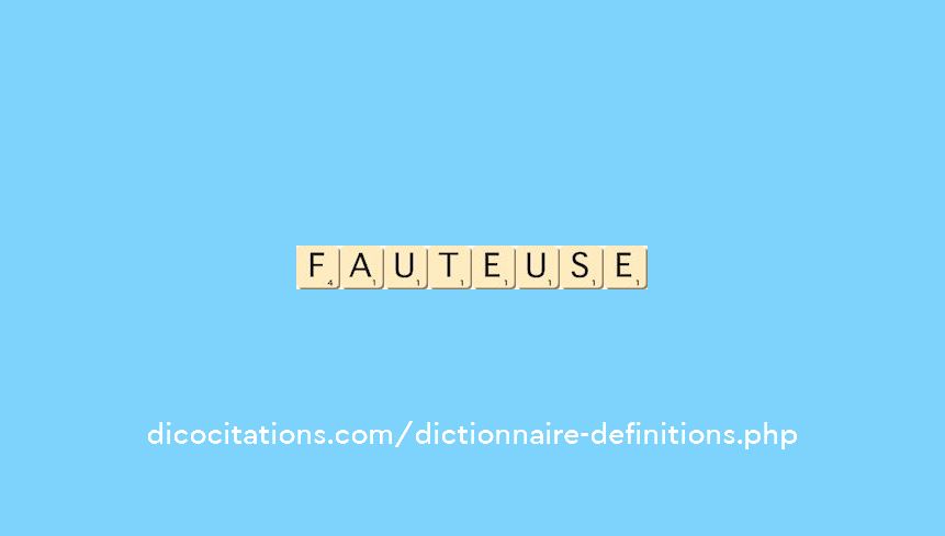 fauteuse fauteuse