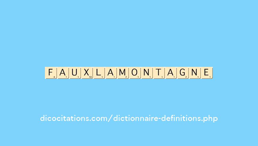 faux-la-montagne