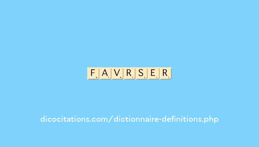 favoriser