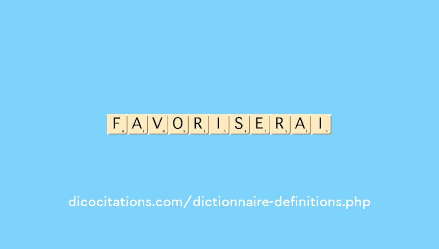 favoriserai favoriserai