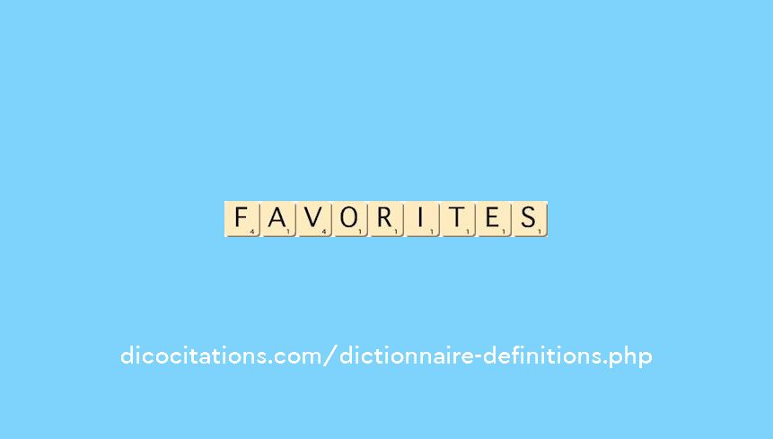favorites favorites