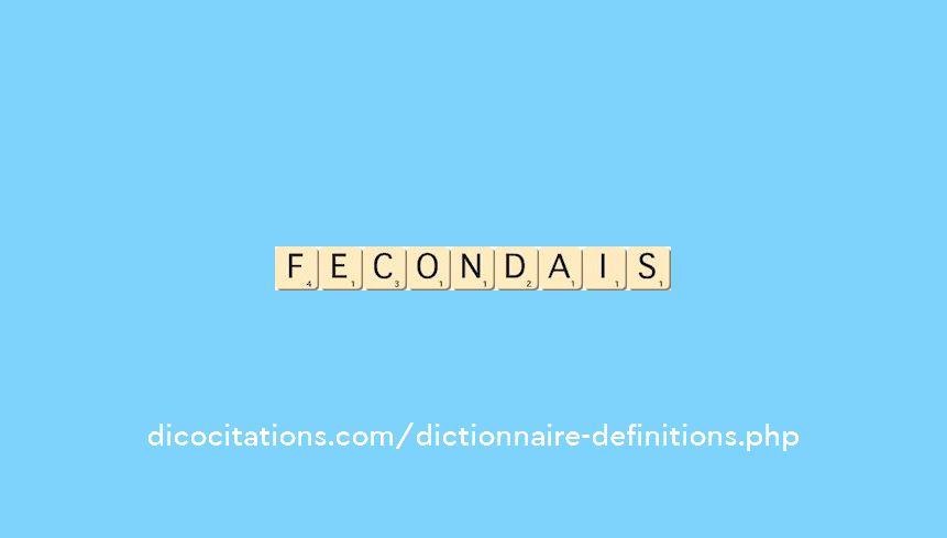 fecondais fecondais