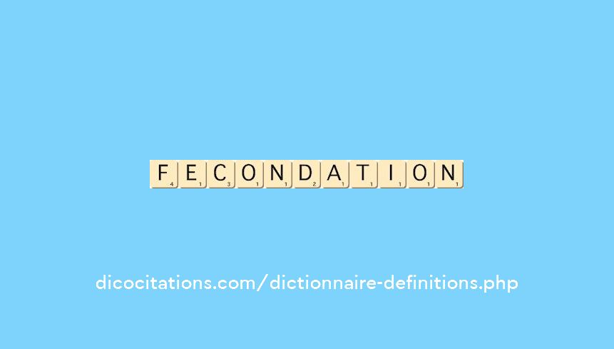 fecondation