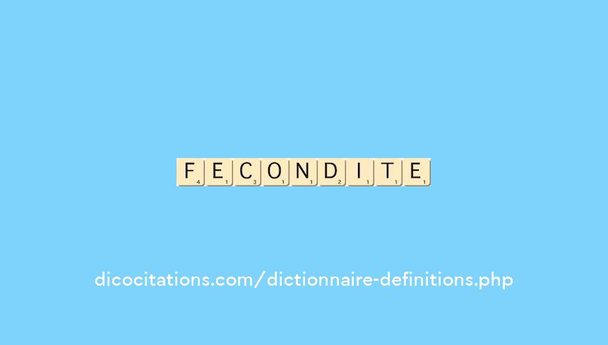 fecondite