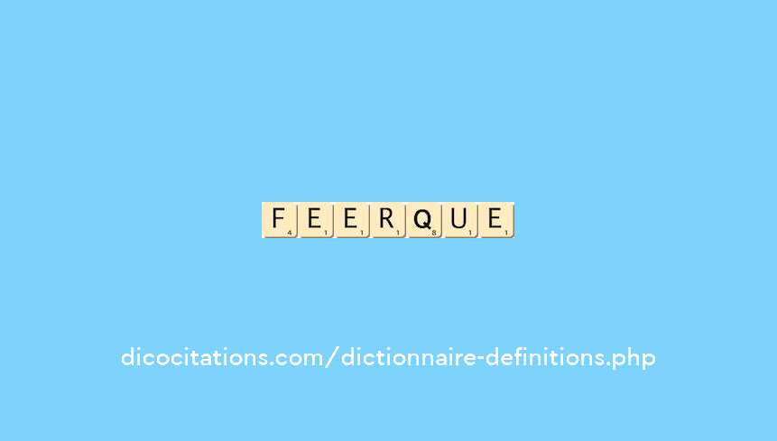 feerique feerique