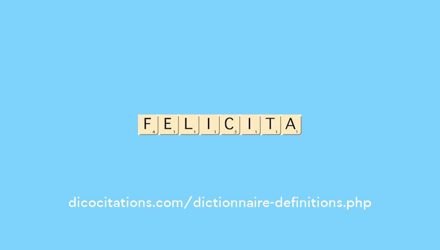 felicita felicita