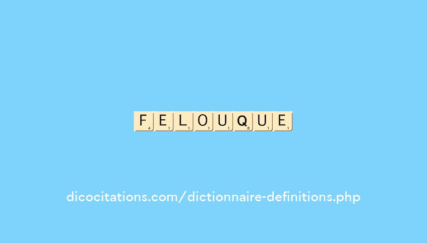 felouque