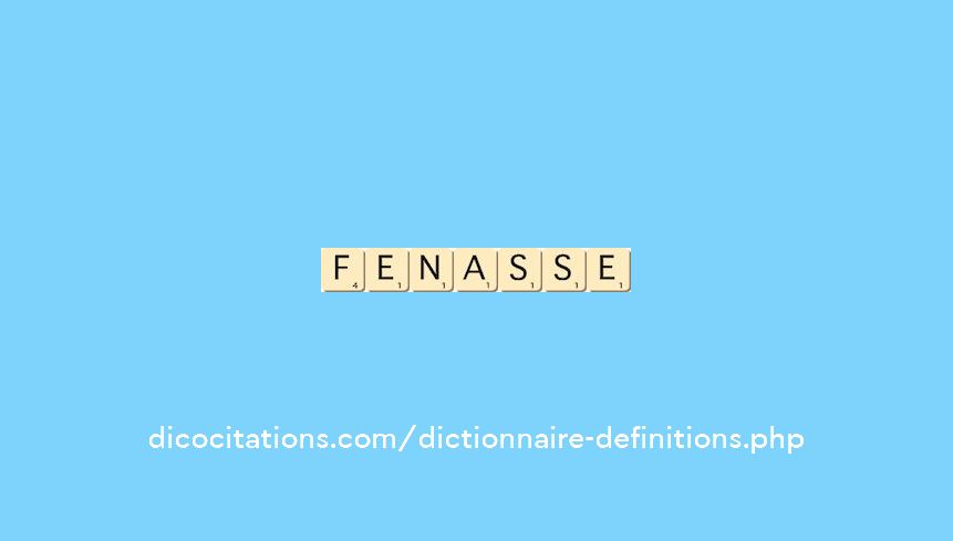 fenasse