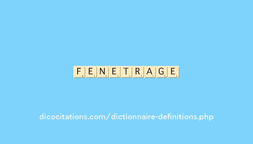 fenetrage