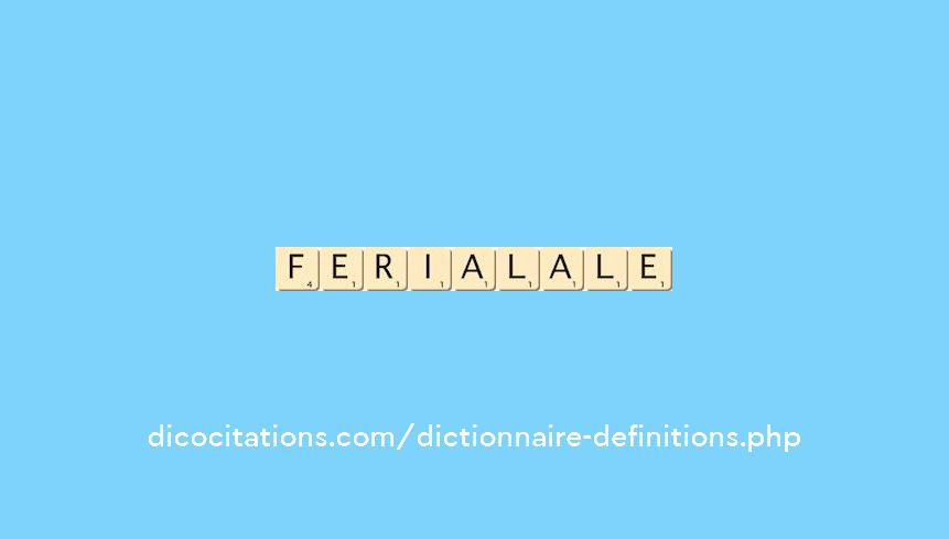 ferial--ale