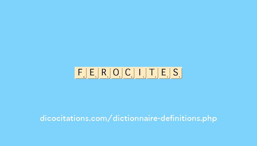 ferocites