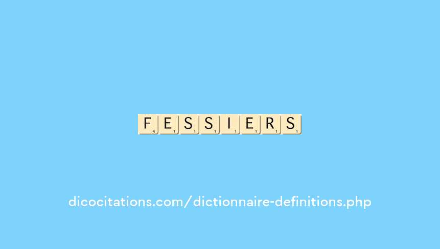 fessiers fessiers