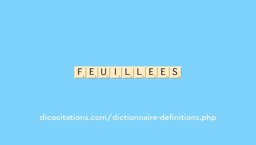 feuillees