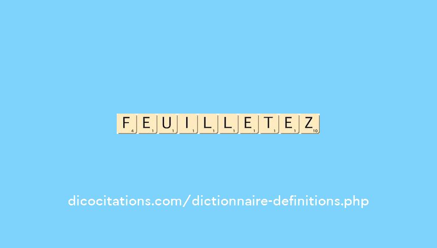 feuilletez feuilletez