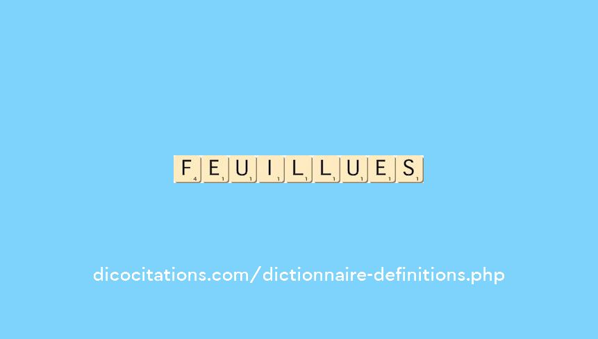 feuillues