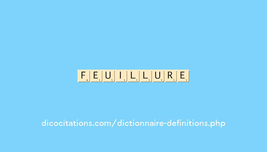 feuillure feuillure