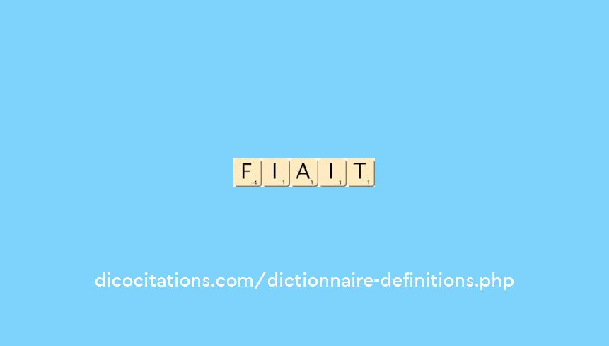 fiait fiait