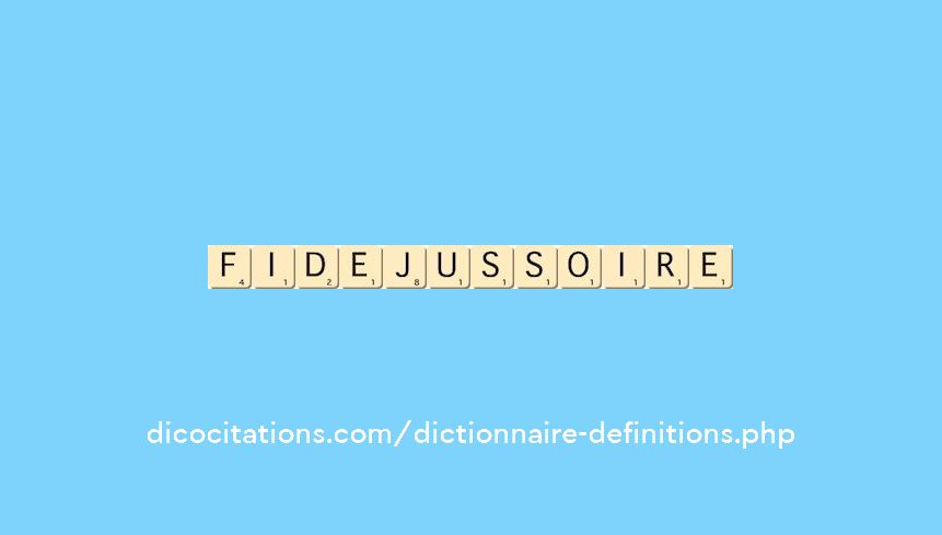 fidejussoire