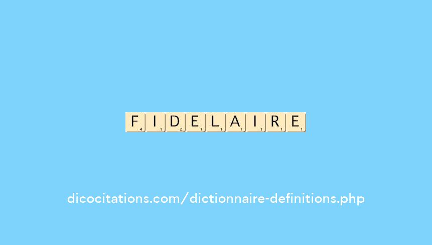 fidelaire
